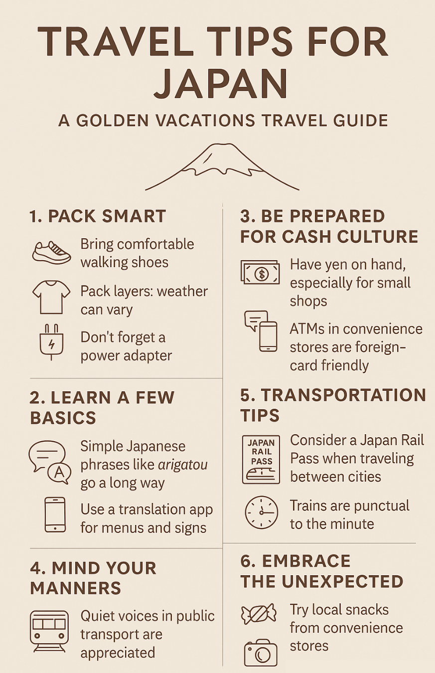Golden Vacations India information page visual showcasing travel services, holiday highlights, and destination insights.